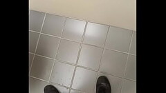 Stroking in a public stall 5 Thumb