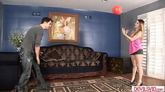 Teen stepsis playing with stepbro and ends up getting fucked Thumb