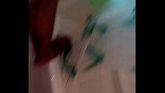 stroking in the bathroom Thumb