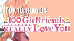 TOP 10: Las novias con m&aacute_s RULE 34 del anime de las 100 NOVIAS Thumb