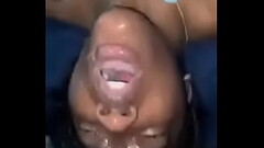 I let my balls massage her face Thumb